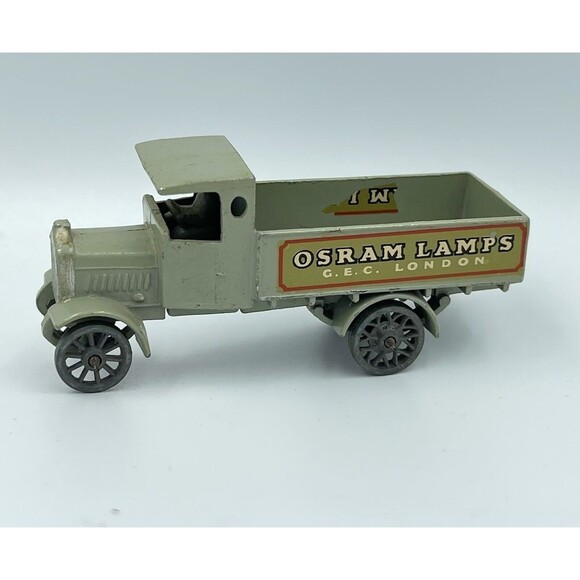 Matchbox Yesteryear Y6- AEC 'Y' Type Lorry 'OSRAM LAMPS' In Type 'A'  (MINT) - Picture 11 of 11